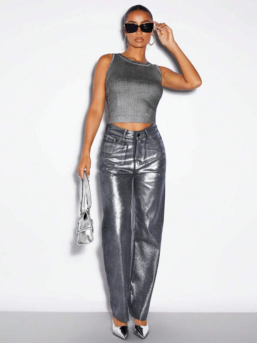 SHEIN BAE Jeans Reta