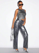 SHEIN BAE Jeans Reta