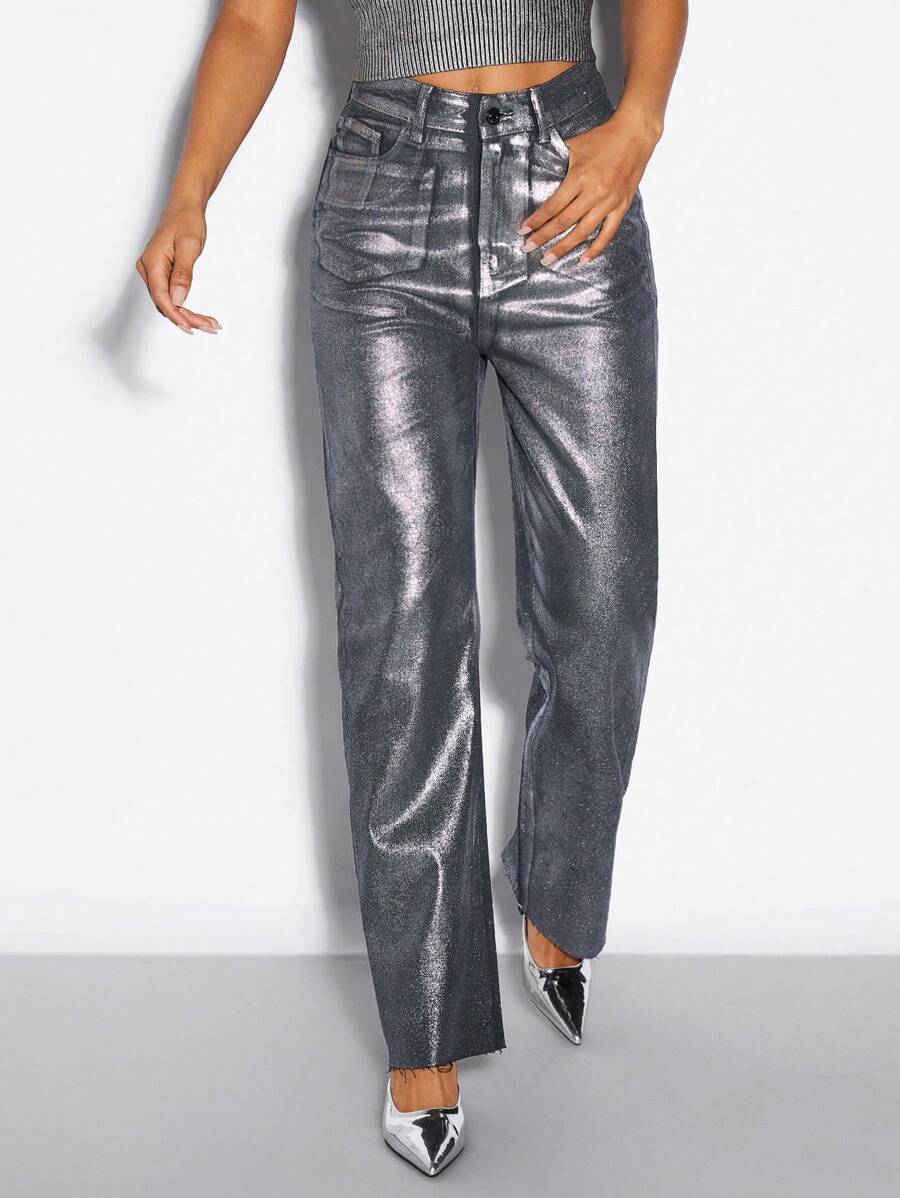SHEIN BAE Jeans Reta